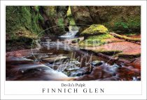 Devil's Pulpit, Finnich Glen, Outlander Postcard (H SG)