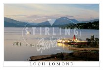 Maid of the Loch, Loch Lomond Postcard (H SG)