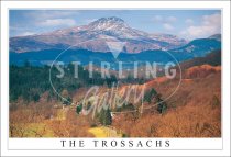 Ben Lomond from the Trossachs - The Trossachs Postcard (H SG)