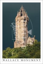 National Wallace Monument, The, Close Up Postcard (V SG)