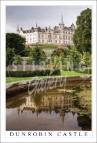 Dunrobin Castle, Reflection Postcard (V SG)