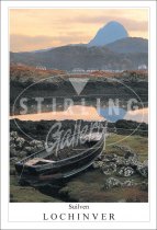 Suilven - Lochinver, Boat Postcard (V SG)