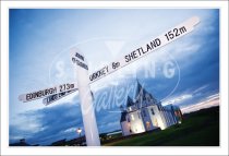 John o' Groats Signpost Postcard (H SG)