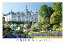 Dunrobin Castle, from Pyramid Garden Postcard (H SG)