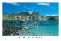 Scourie Bay, Sutherland Postcard (H SG)