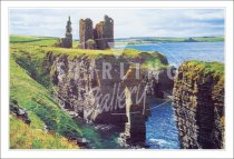 Castle Girnigoe, Noss Head, Wick, Caithness Postcard (H SG)