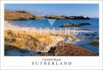 Clachtoll Beach - Sutherland Postcard (H SG)