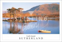 Loch Assynt - Sutherland Postcard (H SG)