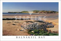 Balnakiel Bay, Sandy Beach by Durness Postcard (H SG)