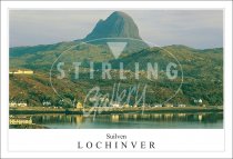 Suilven - Lochinver, Village Postcard (H SG)