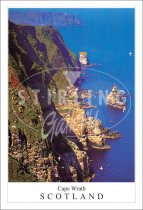 Cape Wrath - Scotland, Clo Mor Sea Cliffs Postcard (V SG)