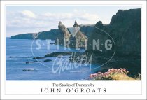 Stacks of Duncansby, The - John o'Groats Postcard (H SG)