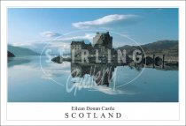 Eilean Donan Castle - Scotland, Evening Tranquility Postcard (H SG)