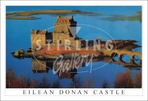 Eilean Donan Castle, Reflections in Autumn Postcard (H SG)