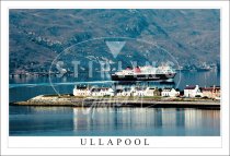 Ullapool, Ferry Leaving Postcard (H SG)