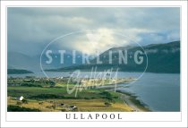 Ullapool, Storm view from West Postcard (H SG)