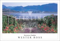 Inverewe Garden - Wester Ross, Poolewe across Loch Postcard (H SG)