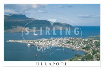 Ullapool from East and Above Postcard (H SG)