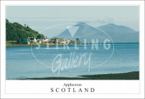 Applecross - Scotland, to Mountains of Skye Postcard (H SG)