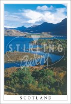 Upper Loch Torridon towards Shieldaig, Scotland Postcard (V SG)