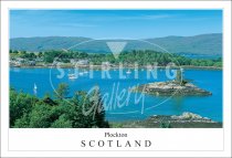 Plockton - Scotland, Loch Carron Postcard (H SG)