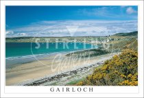 Gairloch, long view, springtime Postcard (H SG)