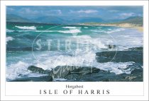 Breaking Waves, Horgabost - Isle of Lewis Postcard (H SG)