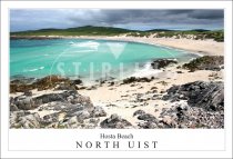 Hosta Beach - North Uist Postcard (H SG)