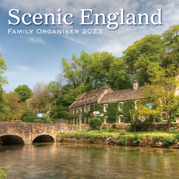 2023 Calendar Scenic England Family Organiser (2for£8v)