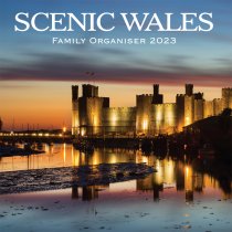 2023 Calendar Scenic Wales Family Organiser (2for£8v)