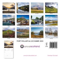 2023 Calendar Fort William & Lochaber