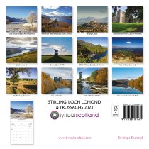 2023 Calendar Stirling, Loch Lomond & Trossachs