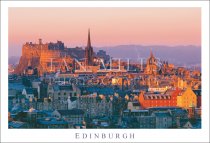 Edinburgh - Dawn Sunlight Castle & Old Town (H std IM)