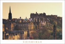 Edinburgh - Evening Light, Old Town & Castle (H std IM)