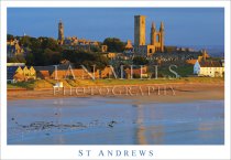 St Andrews, East Sands & Cathedral ruins Dawn (H std IM)