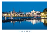 Inverness - River & Castle at Dusk (H std IM)