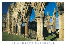 St Andrews Cathedral, East Gable & Cloister Arches (H std IM)