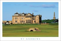 St Andrews - R&A Clubhouse, Swilcan Bridge (H std IM)