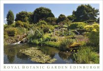 Royal Botanic Garden, Edinburgh, Pond & Rock Garden (H std IM)