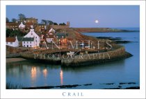 Crail, Harbour & Moon Rising (H std IM)