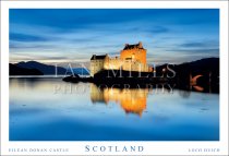 Eilean Donan Castle, Loch Duich - Scotland, Night Reflection (H std IM)