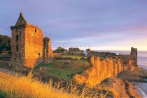 St Andrews Castle, Close Up Postcard (H std IM)