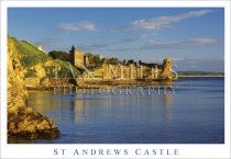 St Andrews Castle, from Beach (H std IM)