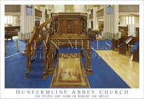 Dunfermline Abbey Church, Pulpit & R.Bruce Tomb (H std IM)