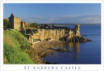 St Andrews Castle, from Cliffside (H std IM)