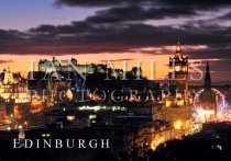 Edinburgh - Castle, Balmoral, Festive Night (H IM)