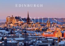 Edinburgh - Castle in Winter Snow (H IM)