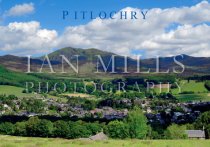 Pitlochry, Across to Ben Vrackie beyond (H IM)