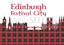 Edinburgh Festival City Silhouette (H IM)