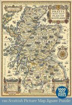 Jigsaw Scottish Picture Map 1000pc